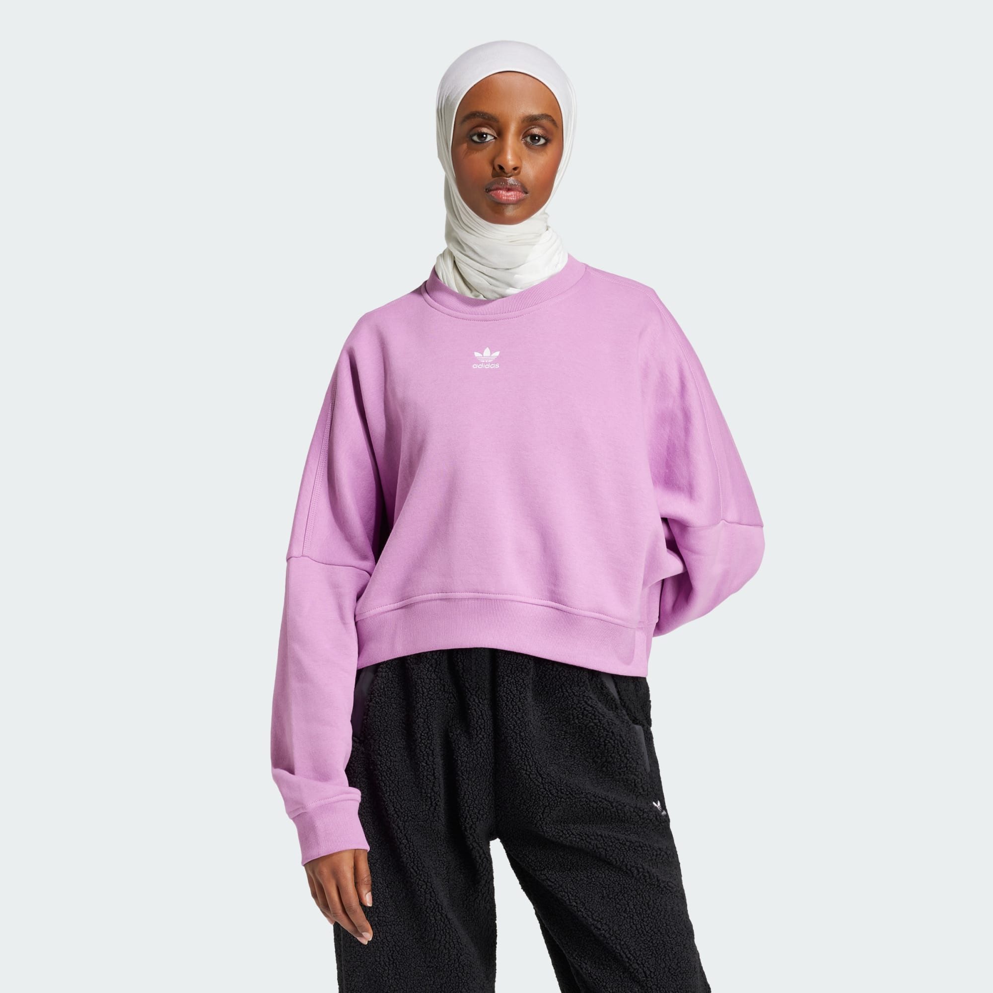 adidas Originals Langarmshirt ESSENTIALS SWEATSHIRT