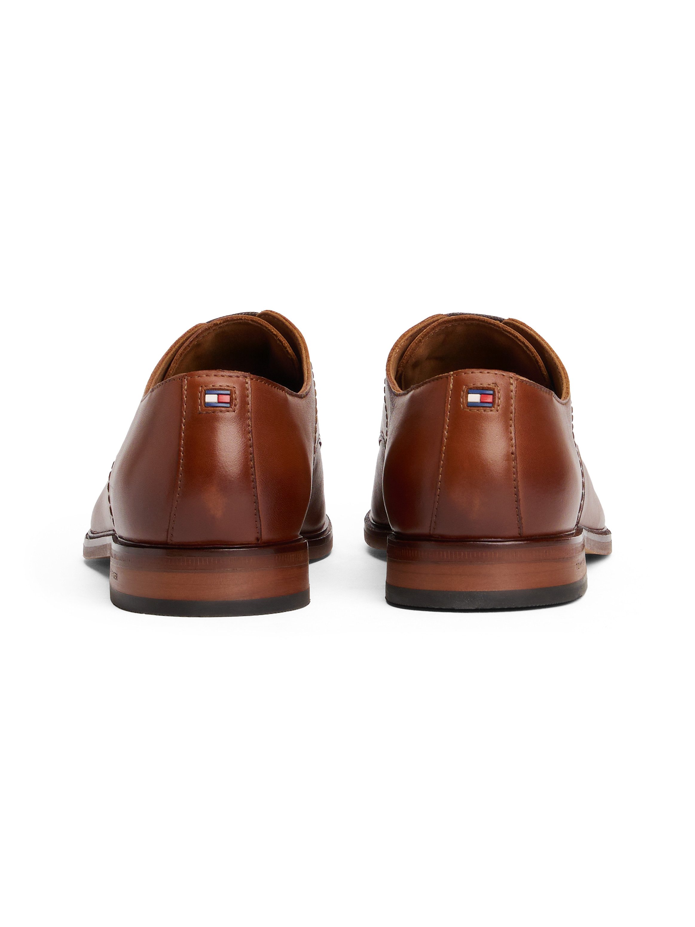 Tommy Hilfiger HILFIGER THUNIT LTH SHOE Schnürschuh, Blockabsatz, Businesss günstig online kaufen