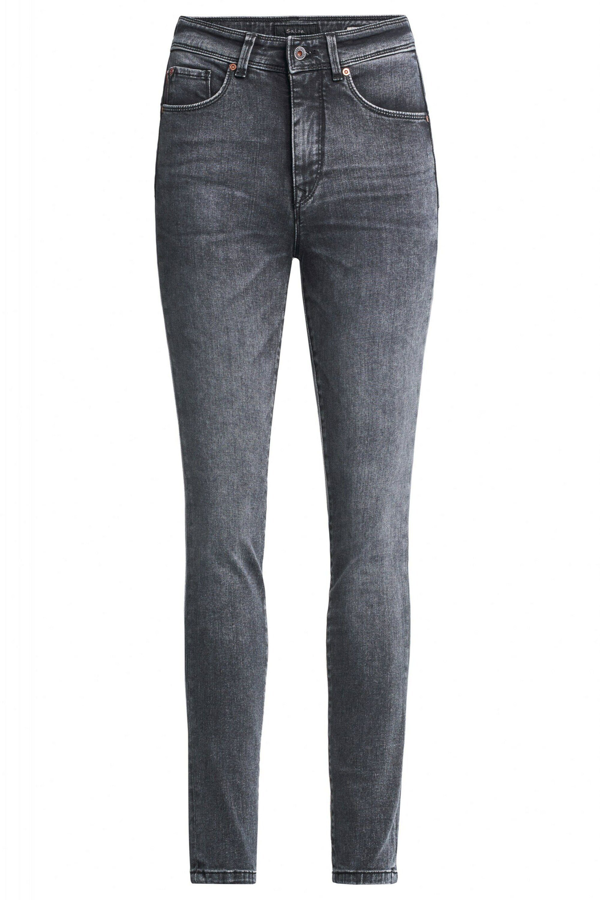 Plain/ohne Glamour Secret Salsa Skinny-fit-Jeans Details Jeans (1-tlg)