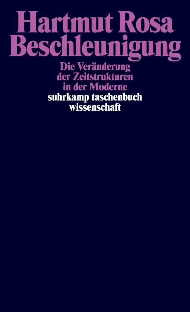 Beschleunigung / Hartmut Rosa, Die Veränderung der Zeitstrukturen in der Moderne