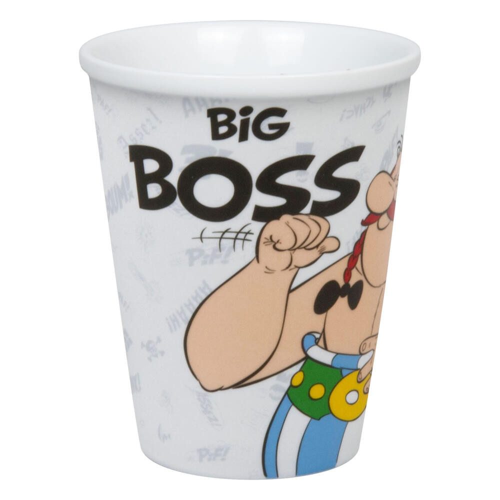 Könitz Coffee-to-go-Becher Asterix - Characters Big Boss, 380 ml, Porzellan