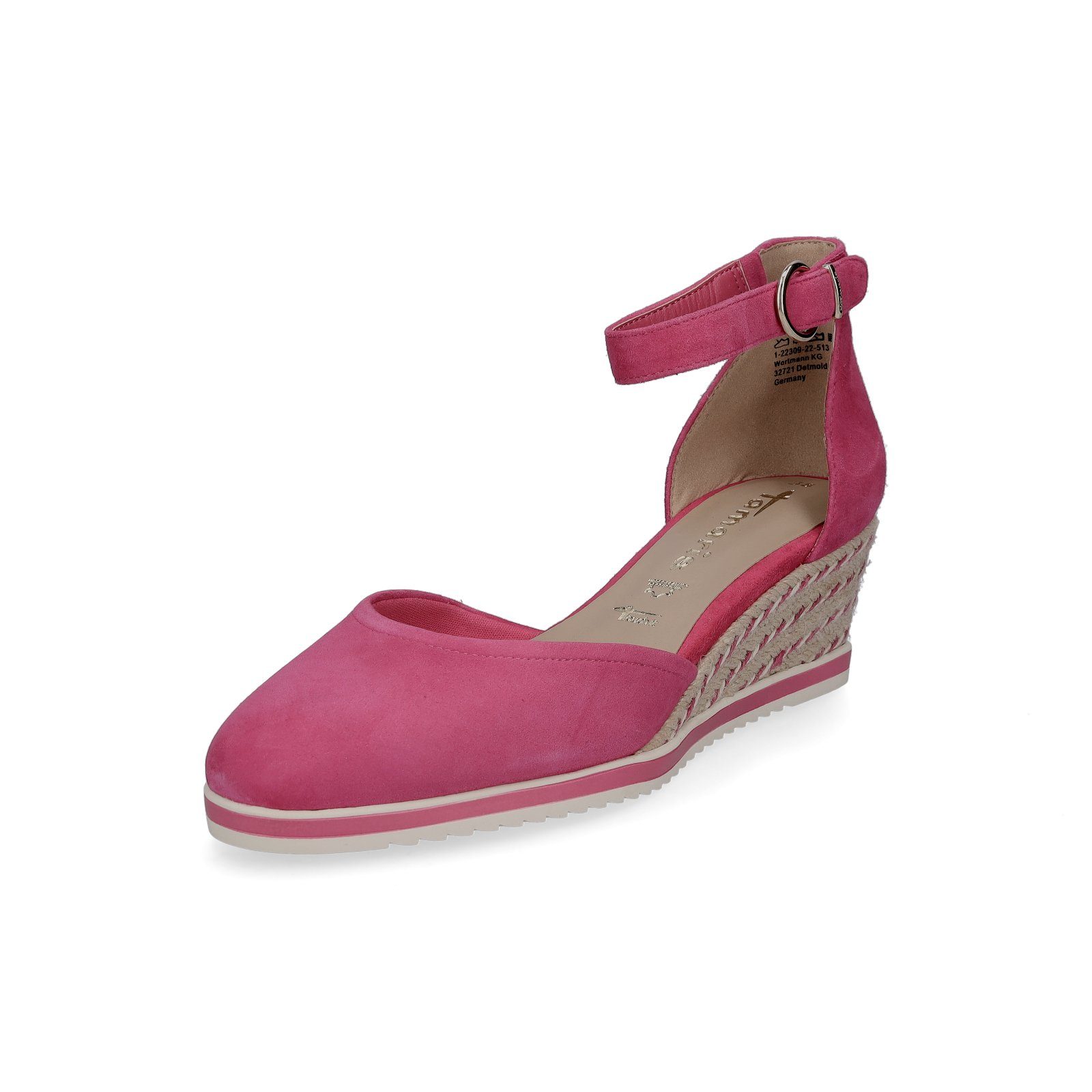 Tamaris Tamaris Damen Keilsandalette fuchsia Sandale