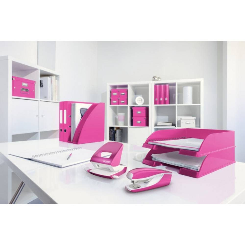 NeXXt Büroheftgerät WOW metallic pink LEITZ Hefter New