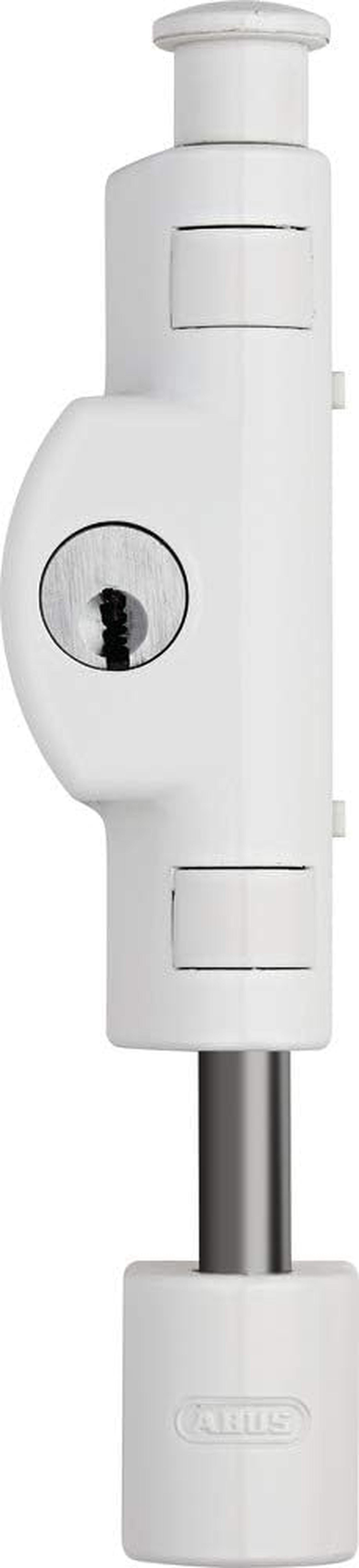 ABUS Fensterzusatzschloss FTR90 Fenstersicherung Tür Fensters Sicherung Schloss 2 Schlüssel, Mit Schlüssel, Abschließbar