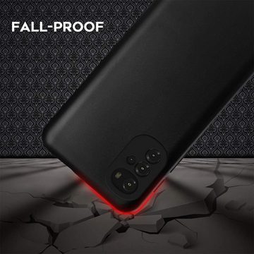 CoolGadget Handyhülle Black Series Handy Hülle für Motorola Moto E32, E32s 6,5 Zoll, Edle Silikon Schlicht Schutzhülle für Motorola E32 / E32s Hülle