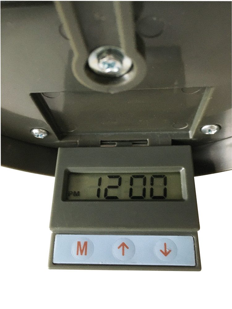 Berger & Schröter Futterautomat Wildfutterautomat Dual, Streuautomat Digital-Uhr gesteuert, Futtermenge u. Verteilung programmierbar