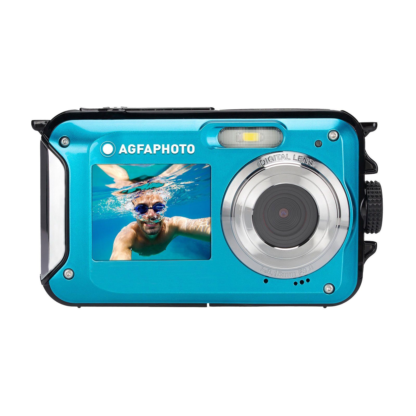 Realishot Kompaktkamera AGFA wasserdicht) Lautsprecher, Meter WP8000 (Eingebauter 3
