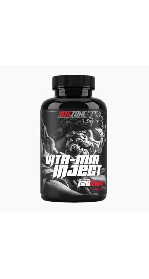 BigZone Vita-min Inject - 120 Kapseln Kapseln, 130 g, Kapseln