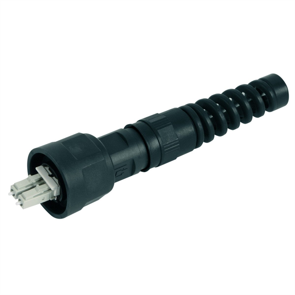 Telegärtner STX V1 LC-D Затыкатьset Glasfaserkabel, MM Knickschutz
