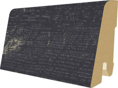 EGGER Sockelleiste »L486 - Oldham Eiche schwarz«, L: 240 cm, H: 6 cm, 0
