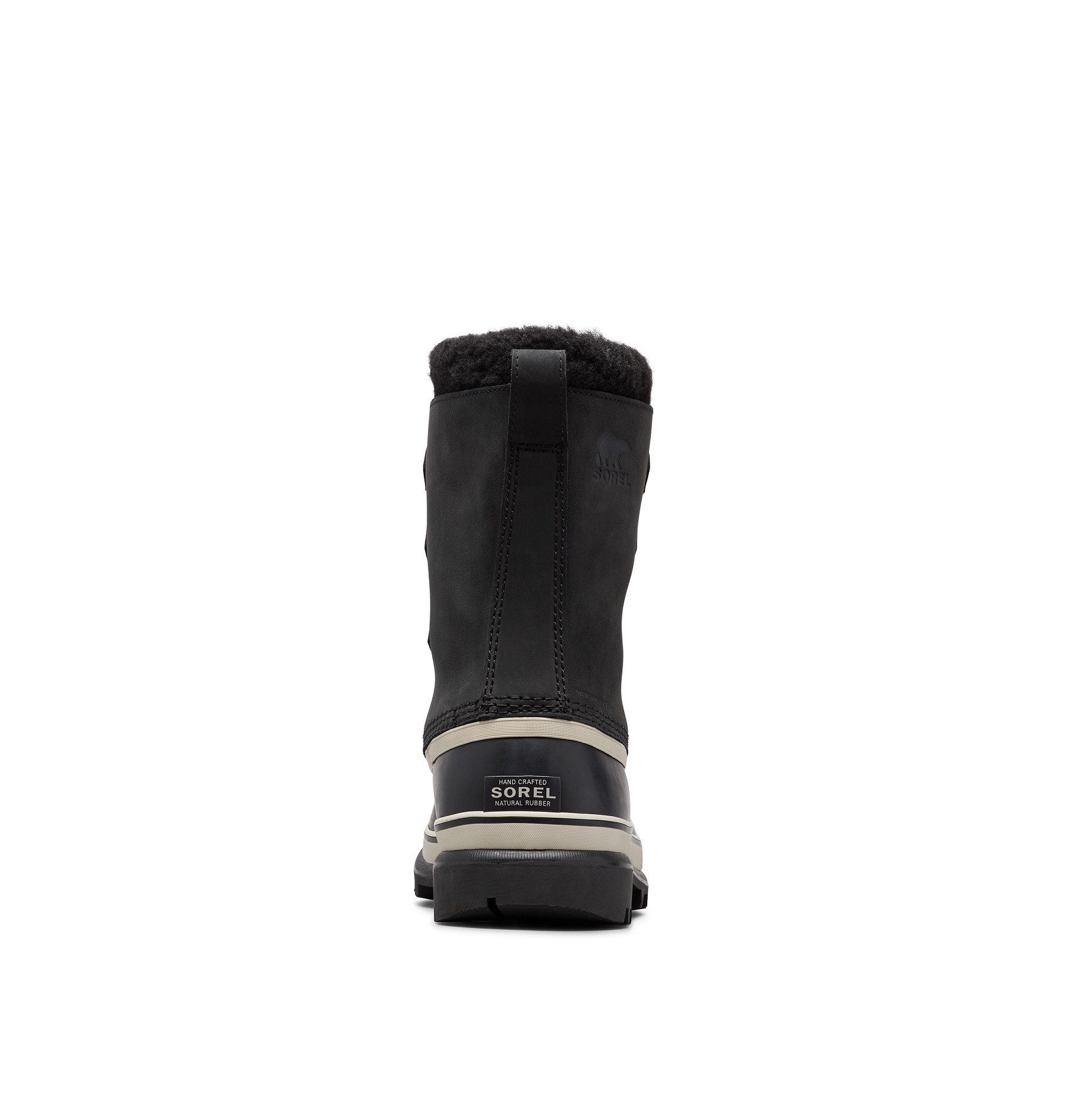 Sorel Caribou (Nubukleder, wasserdicht) schwarz Herren Winterstiefel