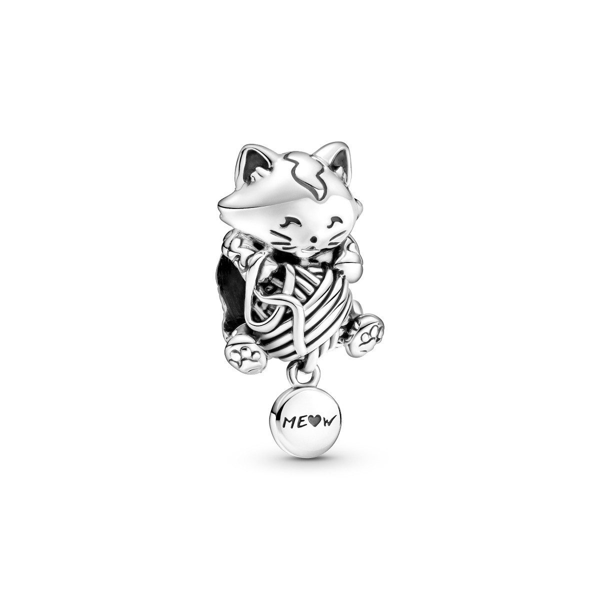 Pandora Charm-Einhänger 799535C00 Charm Damen Kätzchen und Garnknäuel Sterl günstig online kaufen