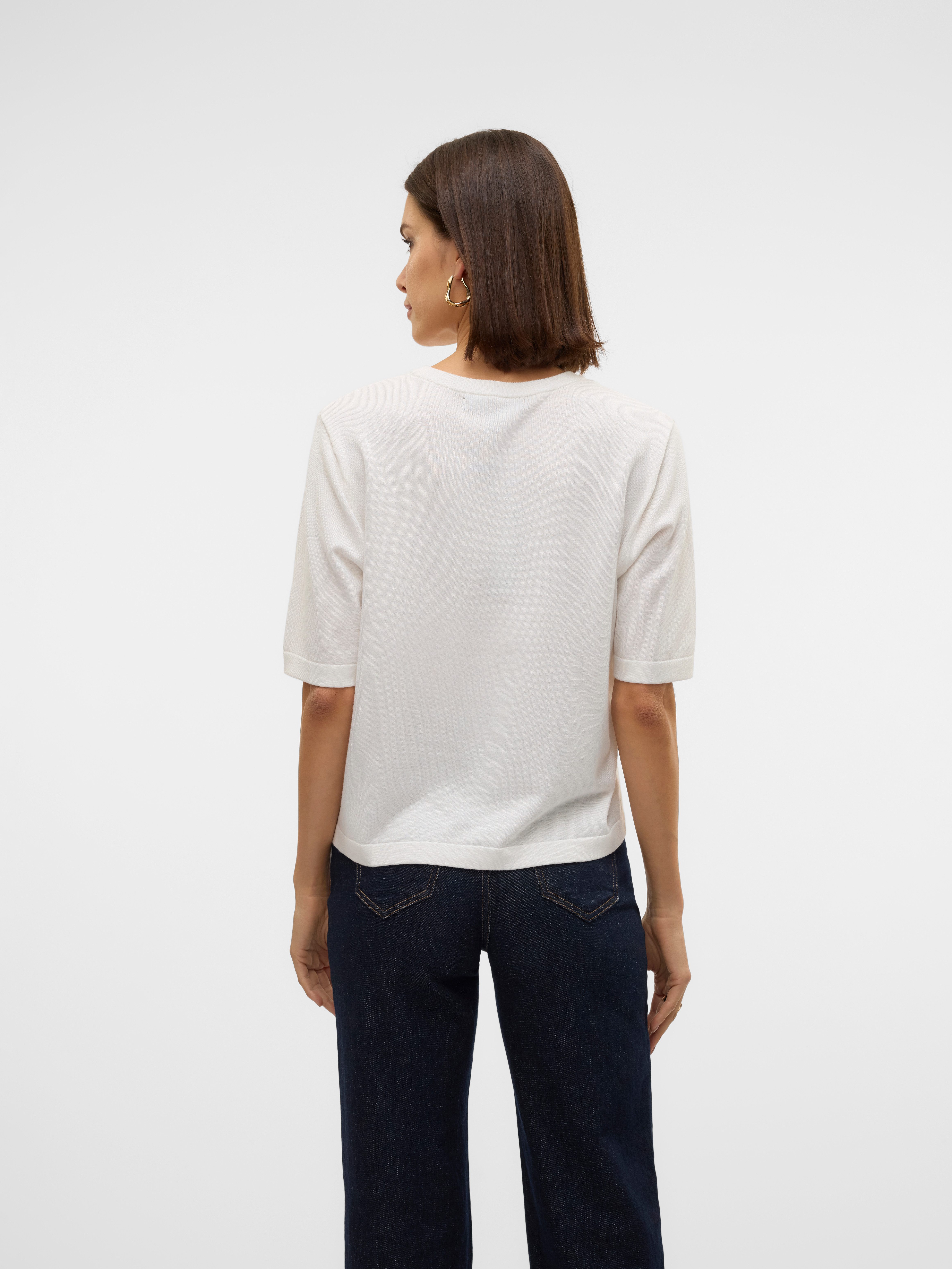 Vero Moda Kurzarmpullover VMSILJE 2/4 O-NCK OVERSIZE PULL GA NOOS Viskosemi günstig online kaufen
