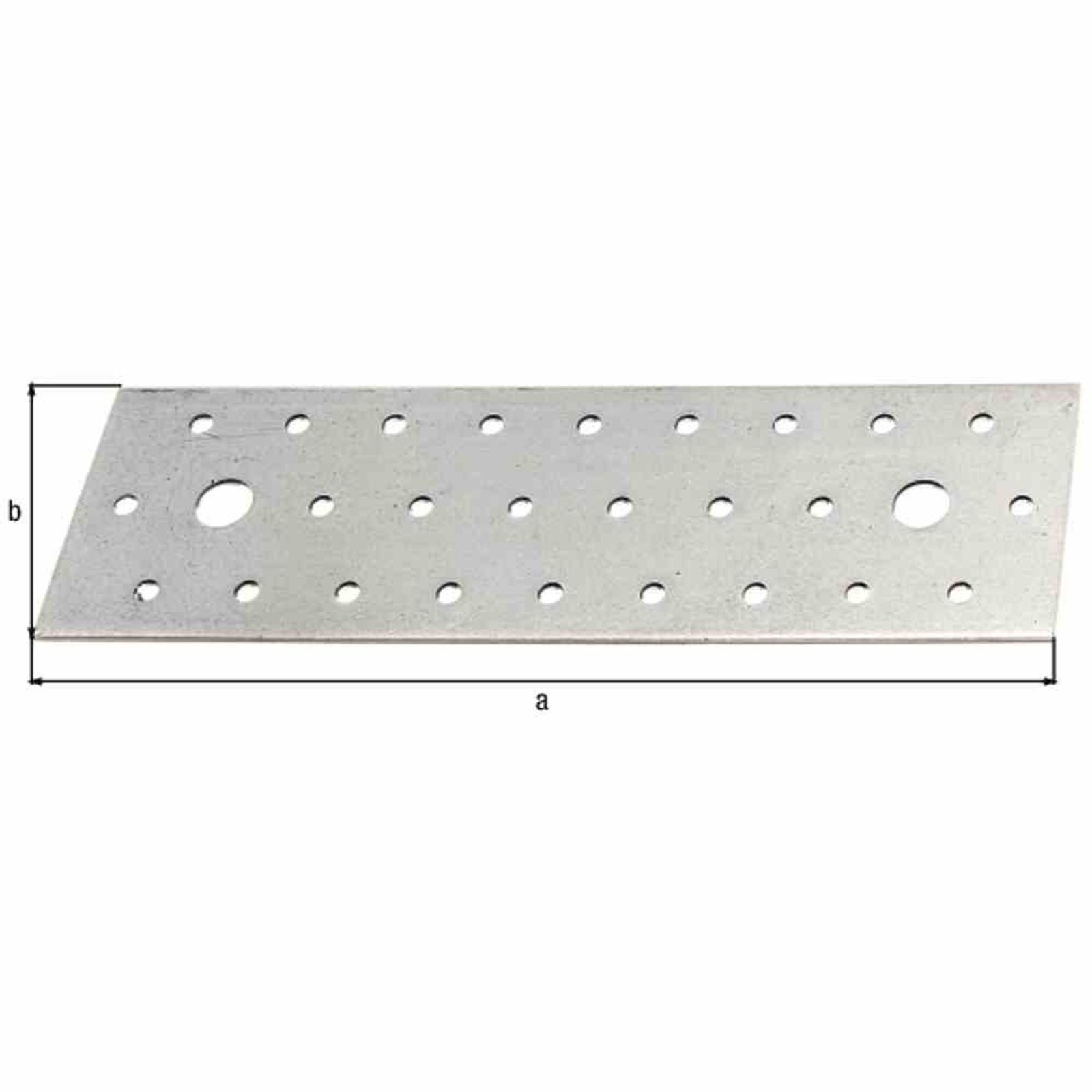 Alberts Kloben Lochplatten 60x200x2.0 verzinkt DIN EN 14545