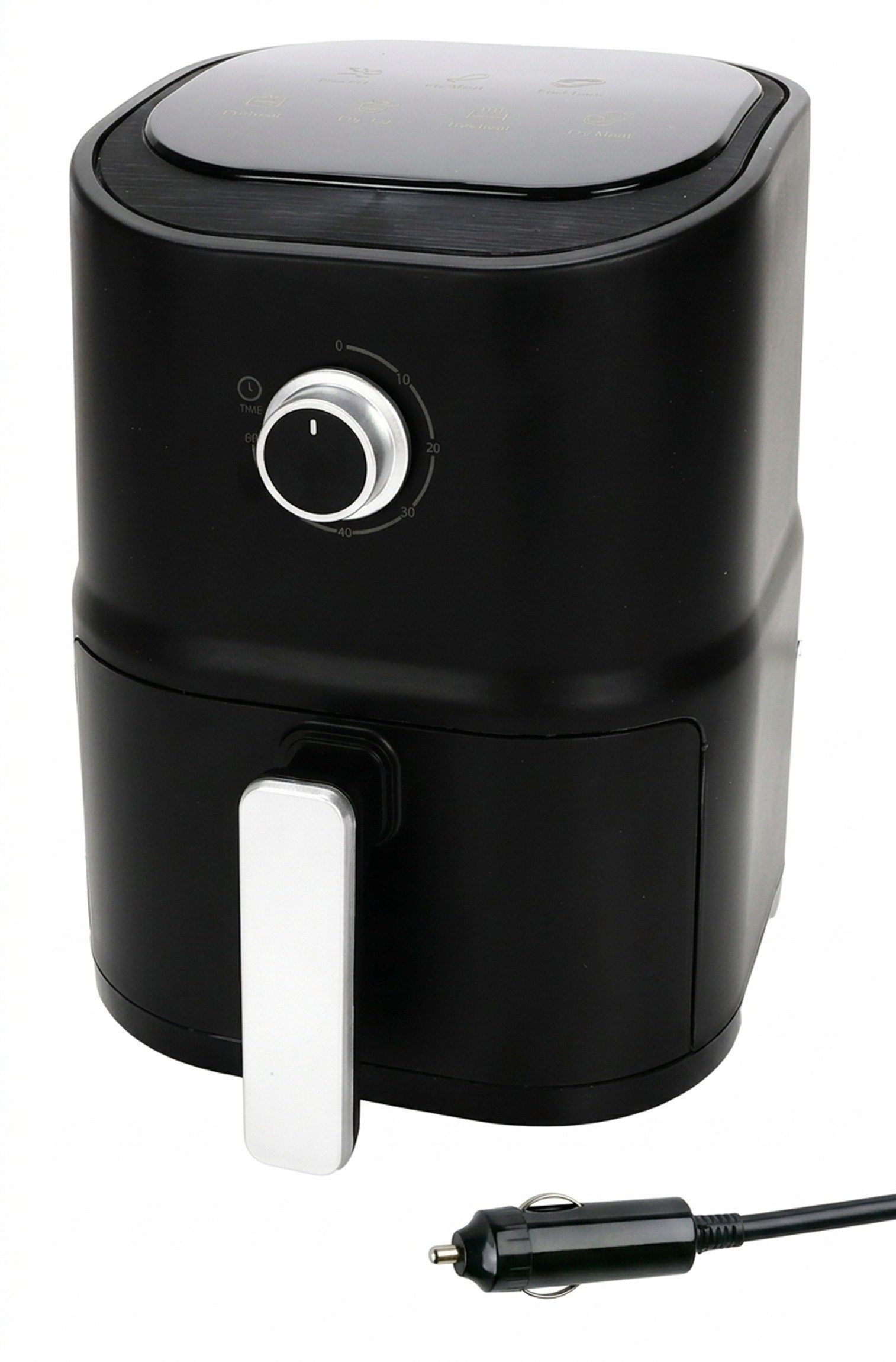 All Ride Heißluftfritteuse LKW Airfryer Heißluftfritteuse 24V, 250 W, LKW Airfryer 60 Min.-Timer, Frittierkorb antihaftbeschichtet