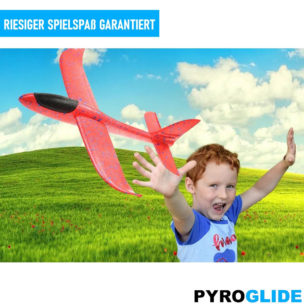 MAVURA Spielzeug-Segelflieger PYROGLIDE Styroporflieger Wurfgleiter Gleitfl günstig online kaufen