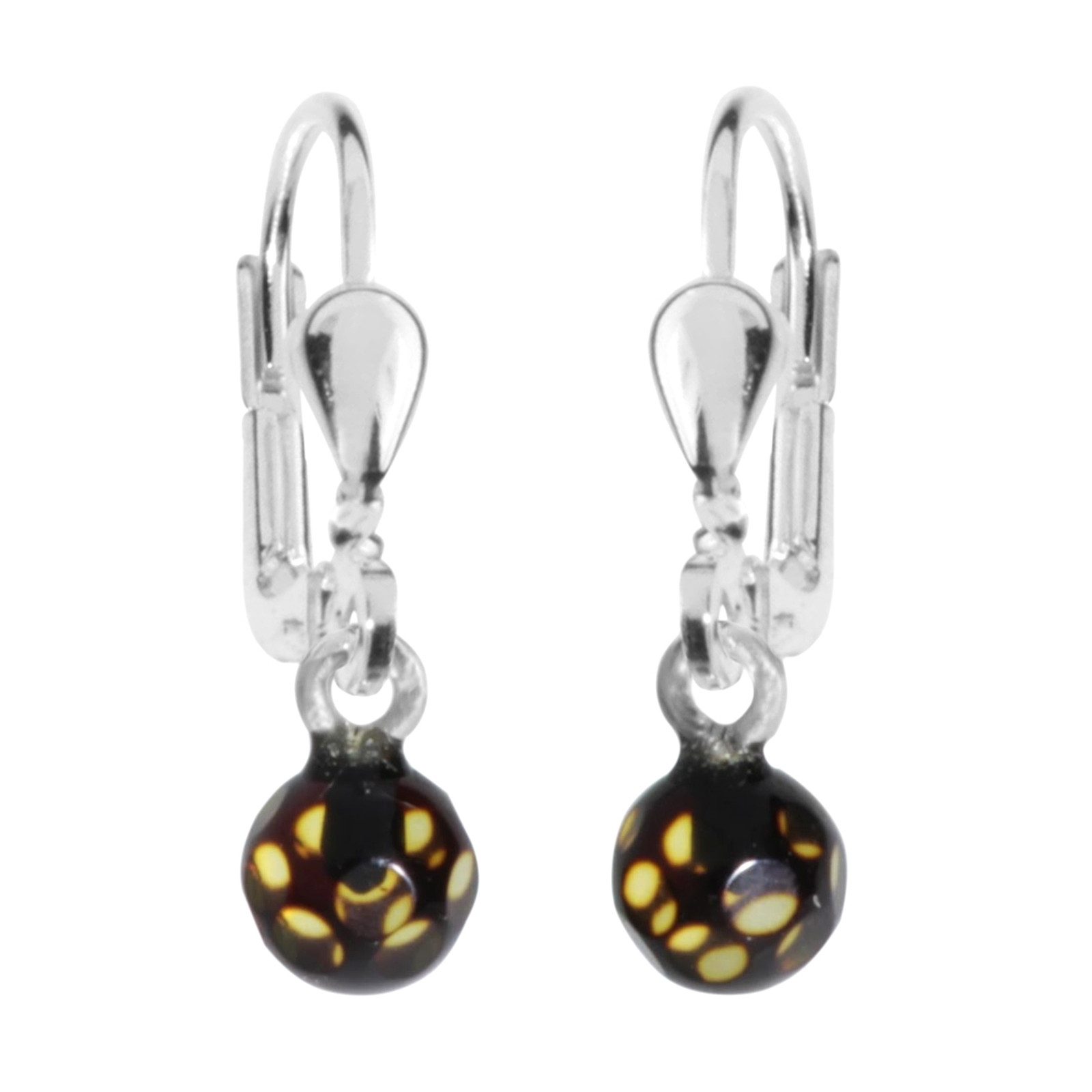 OSTSEE-SCHMUCK Paar Ohrhänger Ostsee-Schmuck Ohrhänger Klassisch 5 mm Ohrhä günstig online kaufen