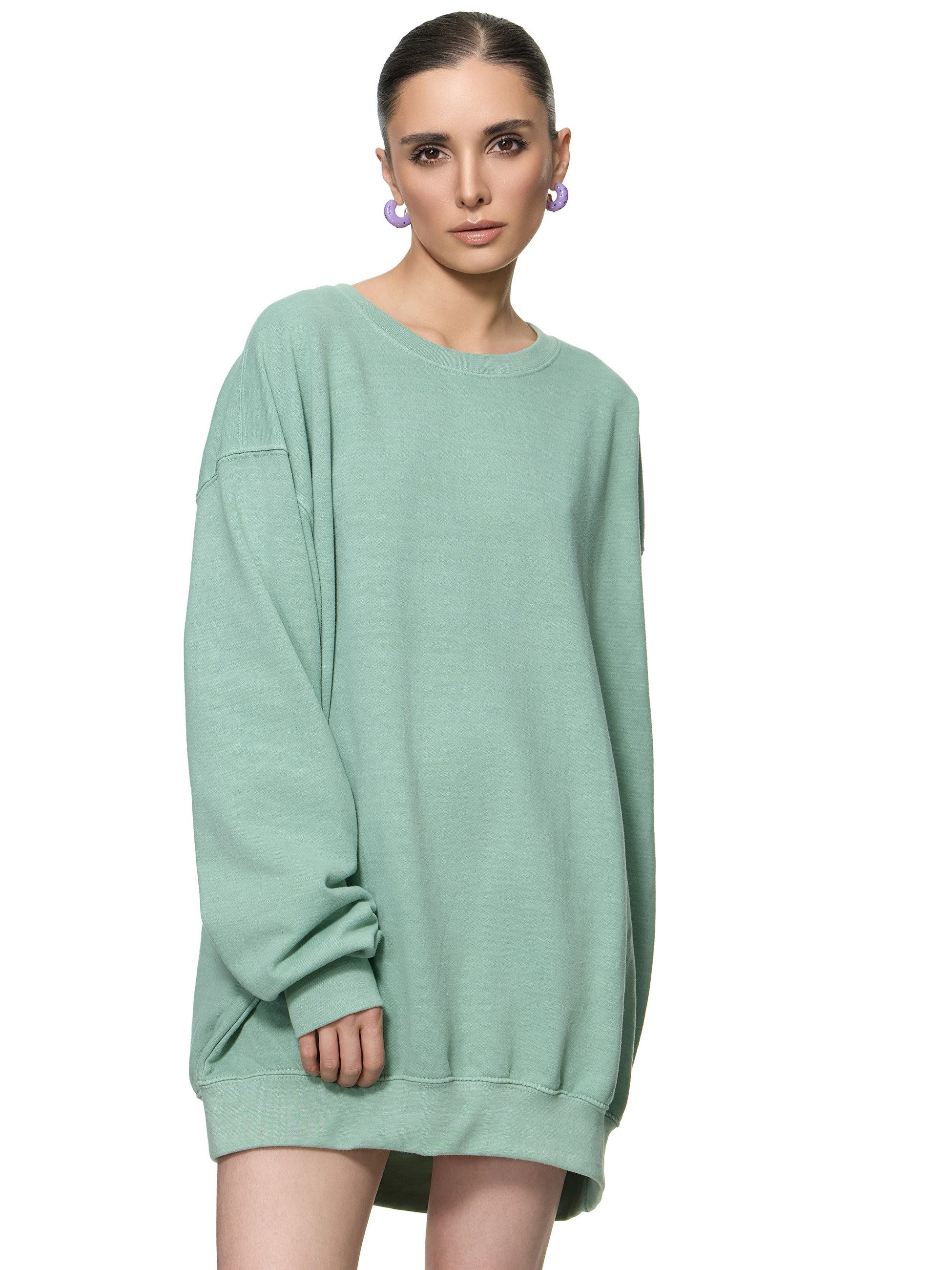 Worldclassca Longsweatshirt Worldclassca Oversized Sweatshirt Einfarbig günstig online kaufen