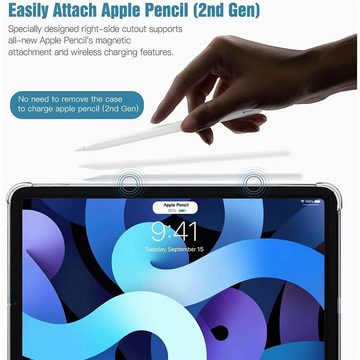 CoolGadget Tablet-Hülle Ultraleichte Schutzhülle für iPad Air 4 27,6 cm (10,9 Zoll), Kantenschutz Slim Case für Apple iPad Air 4 (2020) Tablet Hülle