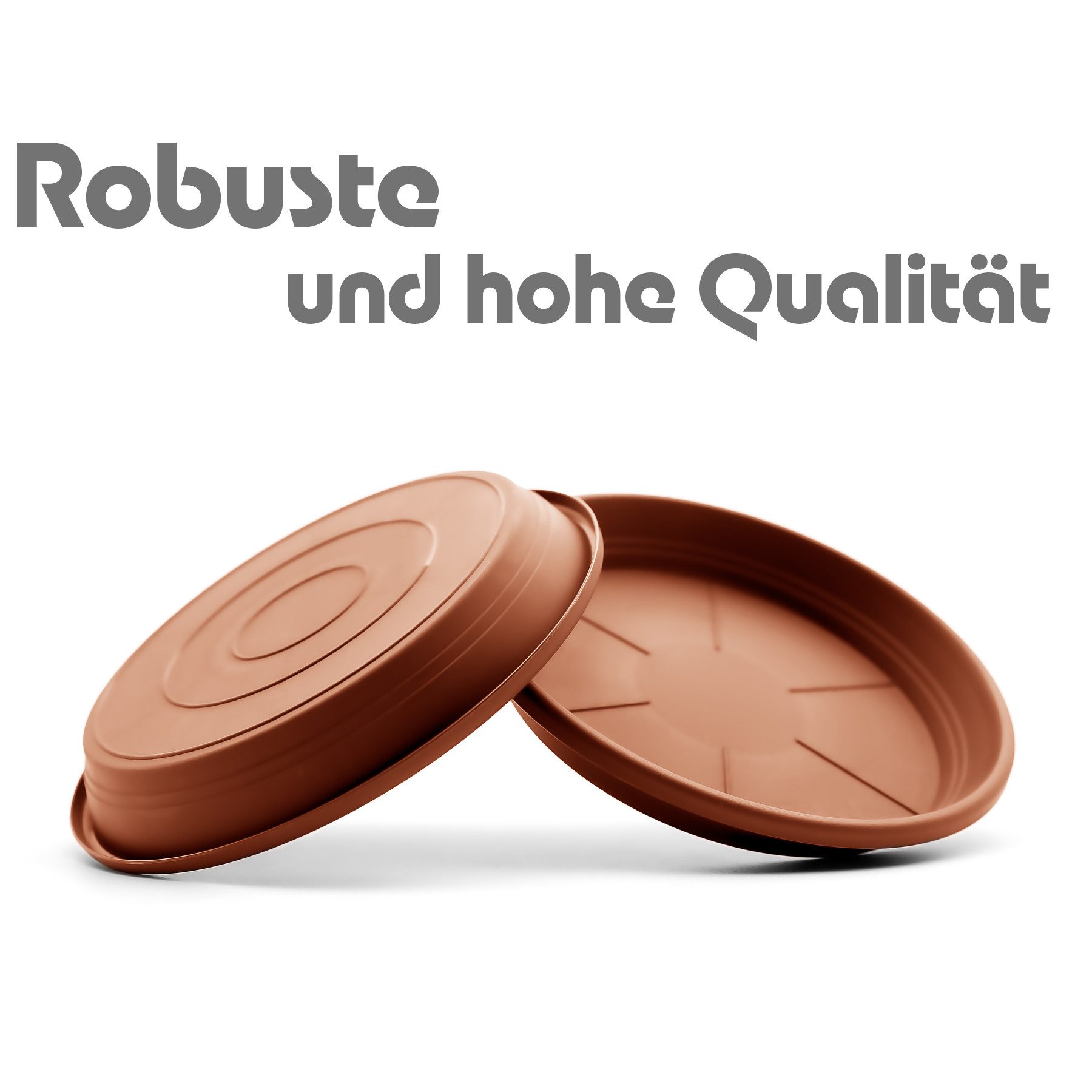 BigDean Blumentopfuntersetzer 20 Stück Topfuntersetzer Ø günstig online kaufen