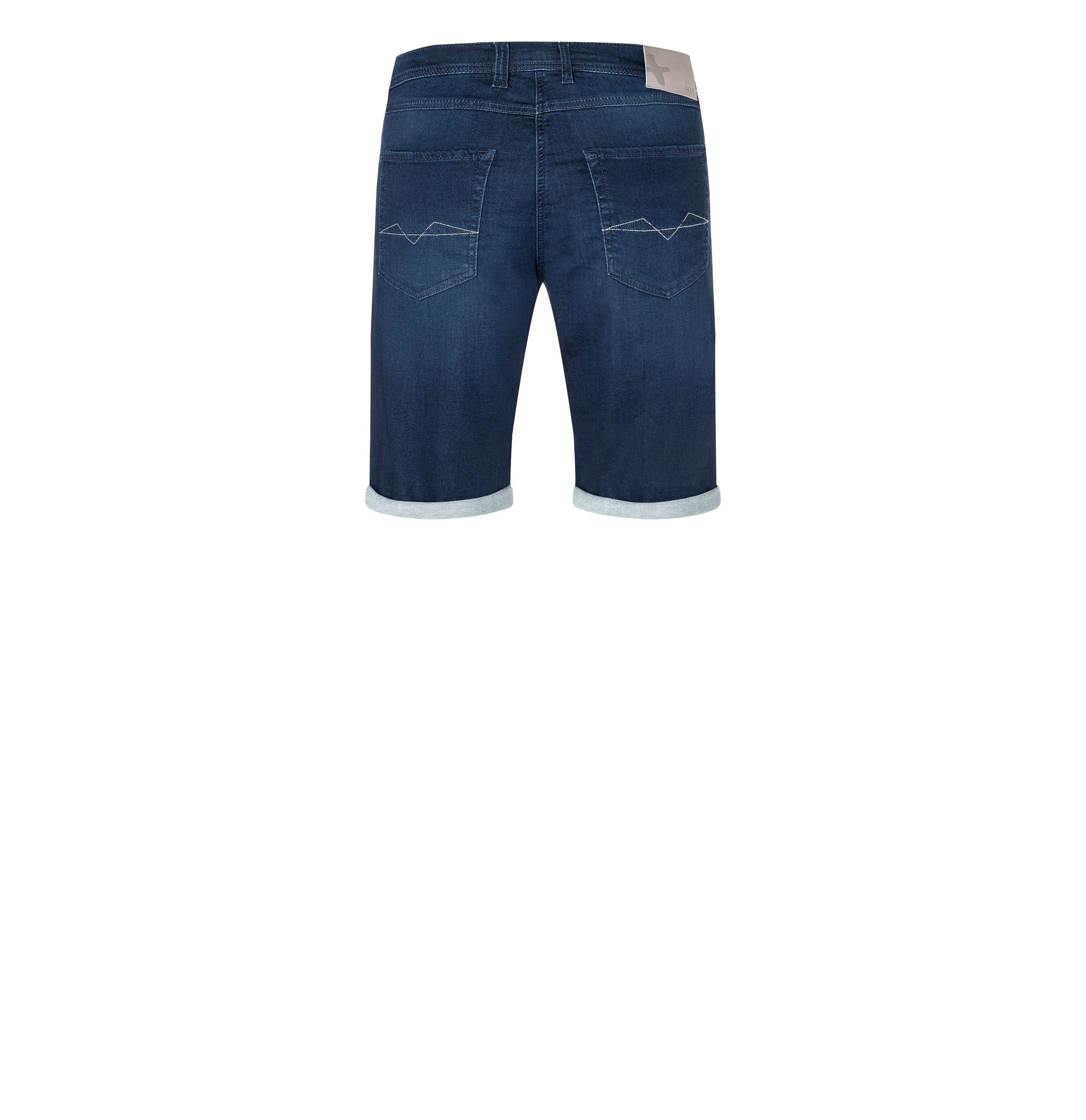 MAC Mode Jog’n Short – Chino-Bermuda Aus Sweat Denim, Mit Kordelzug & Knopfleiste