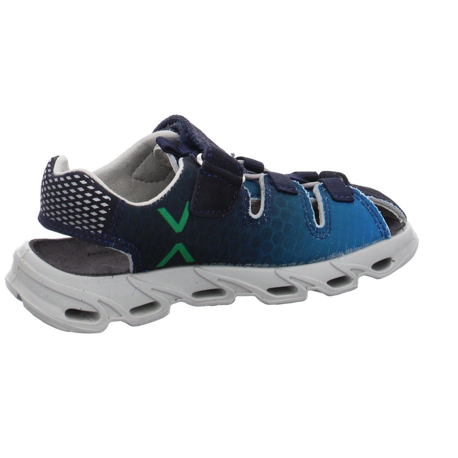 Vado Jungen Sandalen Schuhe Textil Sandale Sandale Kinderschuhe Box Blau