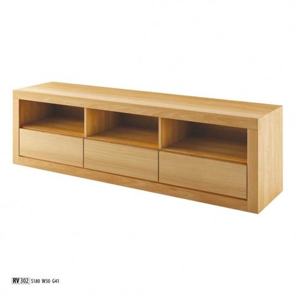 TV-Schrank Massivholz Kommode – Elegantes Sideboard mit Stauraum