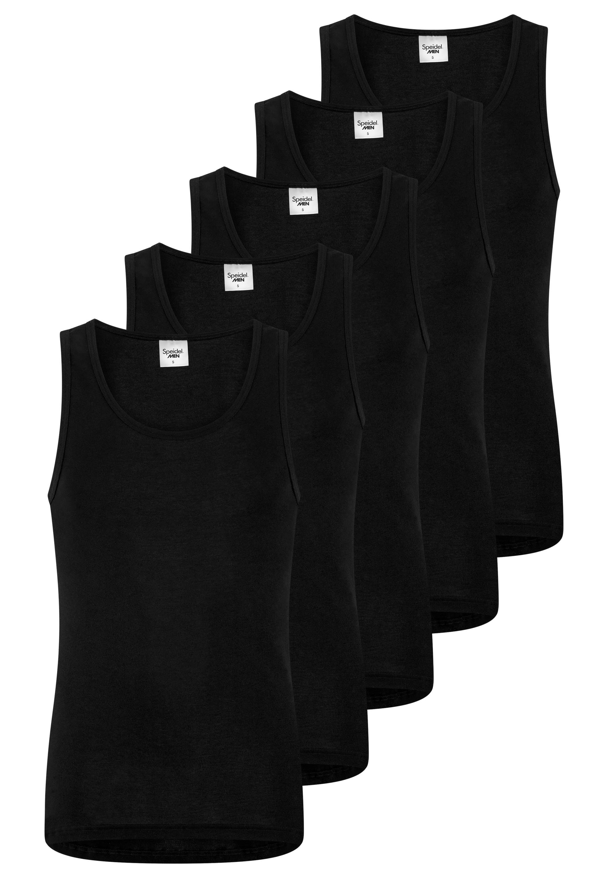 Speidel Unterhemd 5er Pack Classic (Spar-Set, 5-St) Unterhemd / Tanktop - Baumwolle - Atmungsaktiv