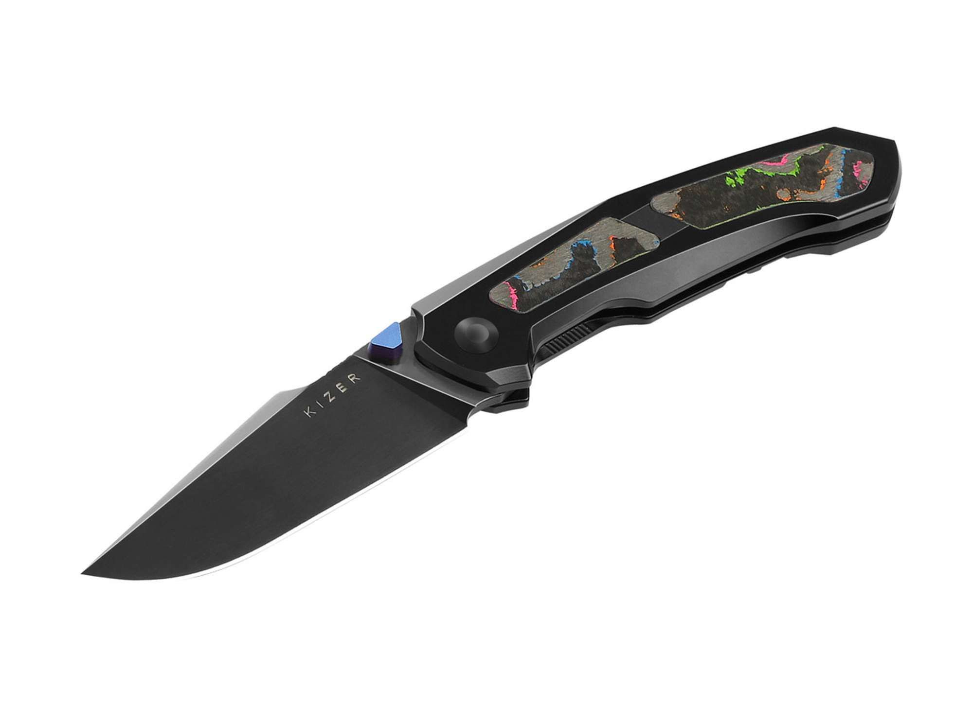 Kizer Taschenmesser Kizer Feweed S45VN Ti Camo Carbon 80's