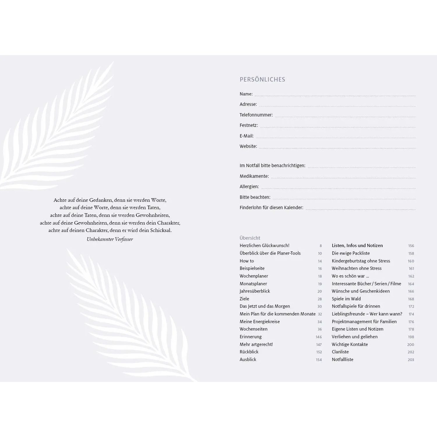 Kösel Verlag Familienkalender artgerecht - Der andere Familienplaner