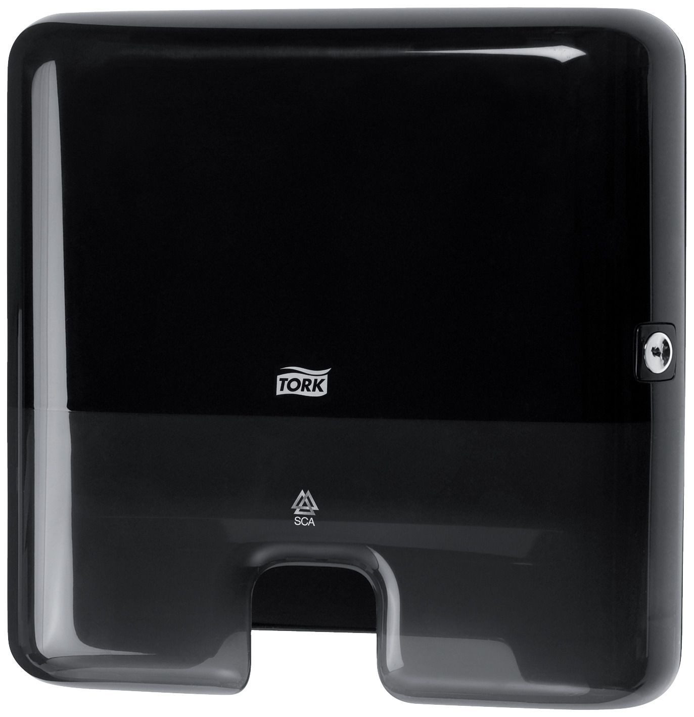 TORK Toilettenpapierhalter Xpress Handtuchspender Mini für Multifold - 302x444x102 mm - schwarz