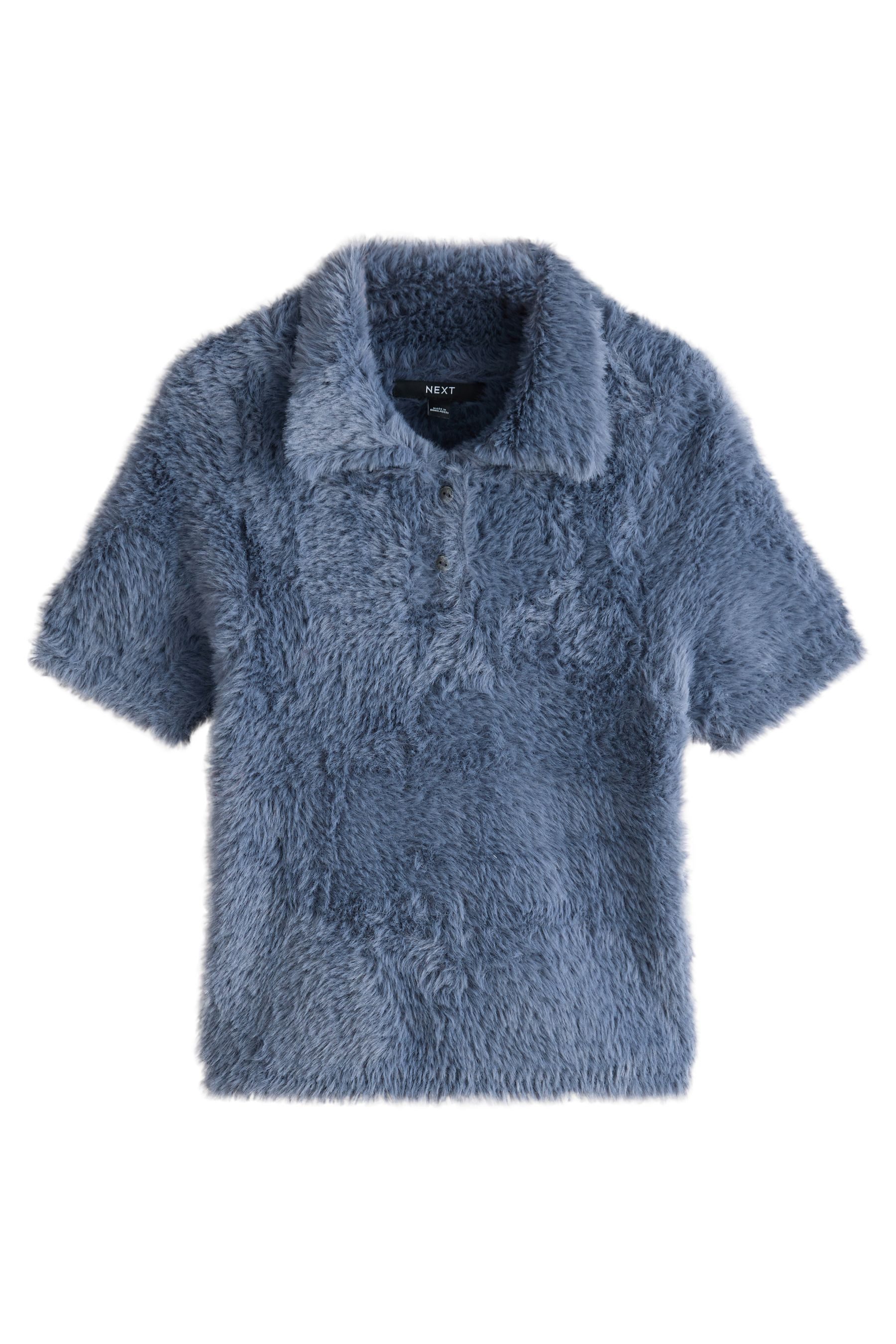 Next Polokragenpullover Kurzärmeliger Polopullover, Bär (1-tlg) günstig online kaufen