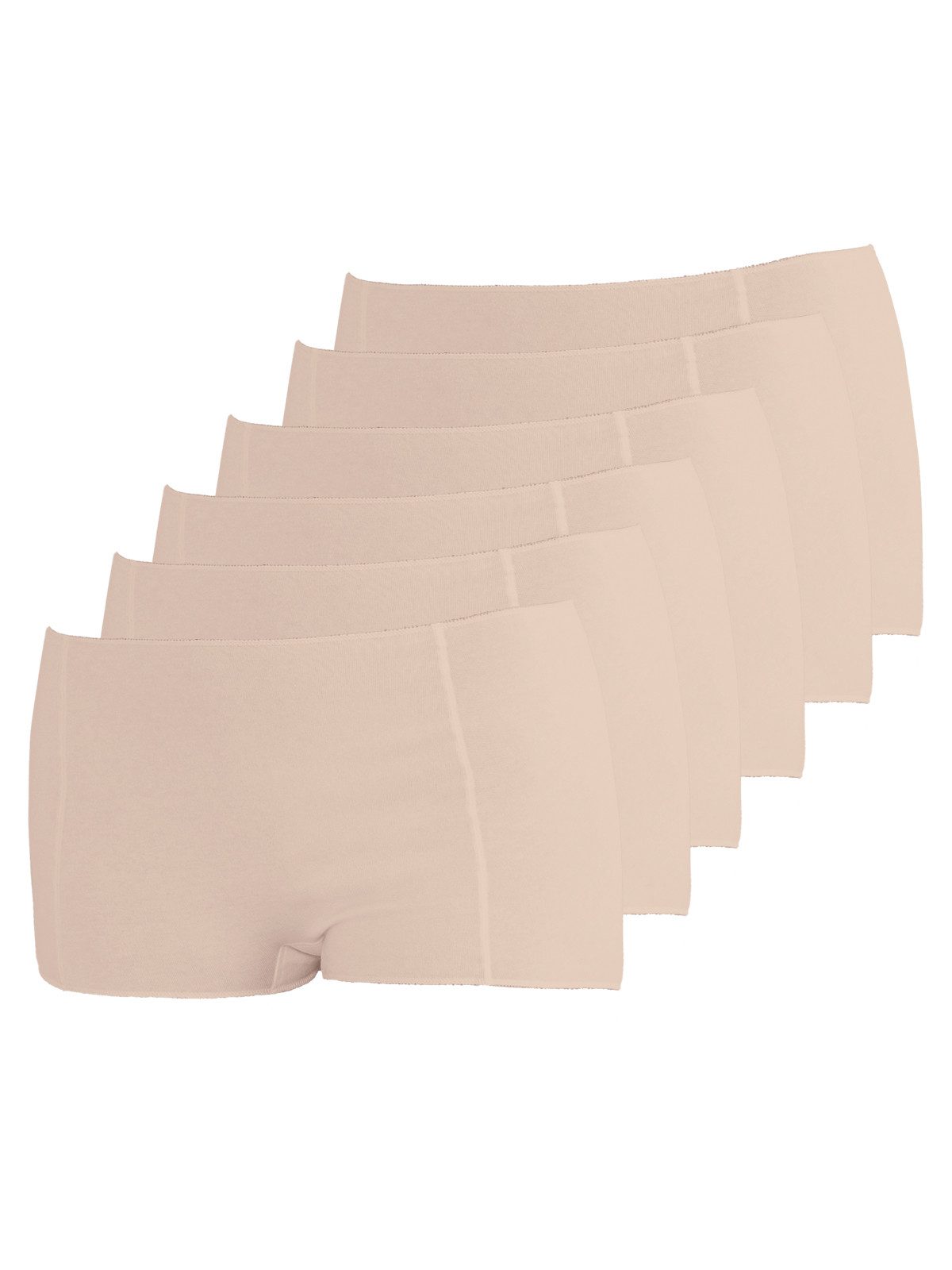 Panty 6er Pack Damen Panty Cotton light