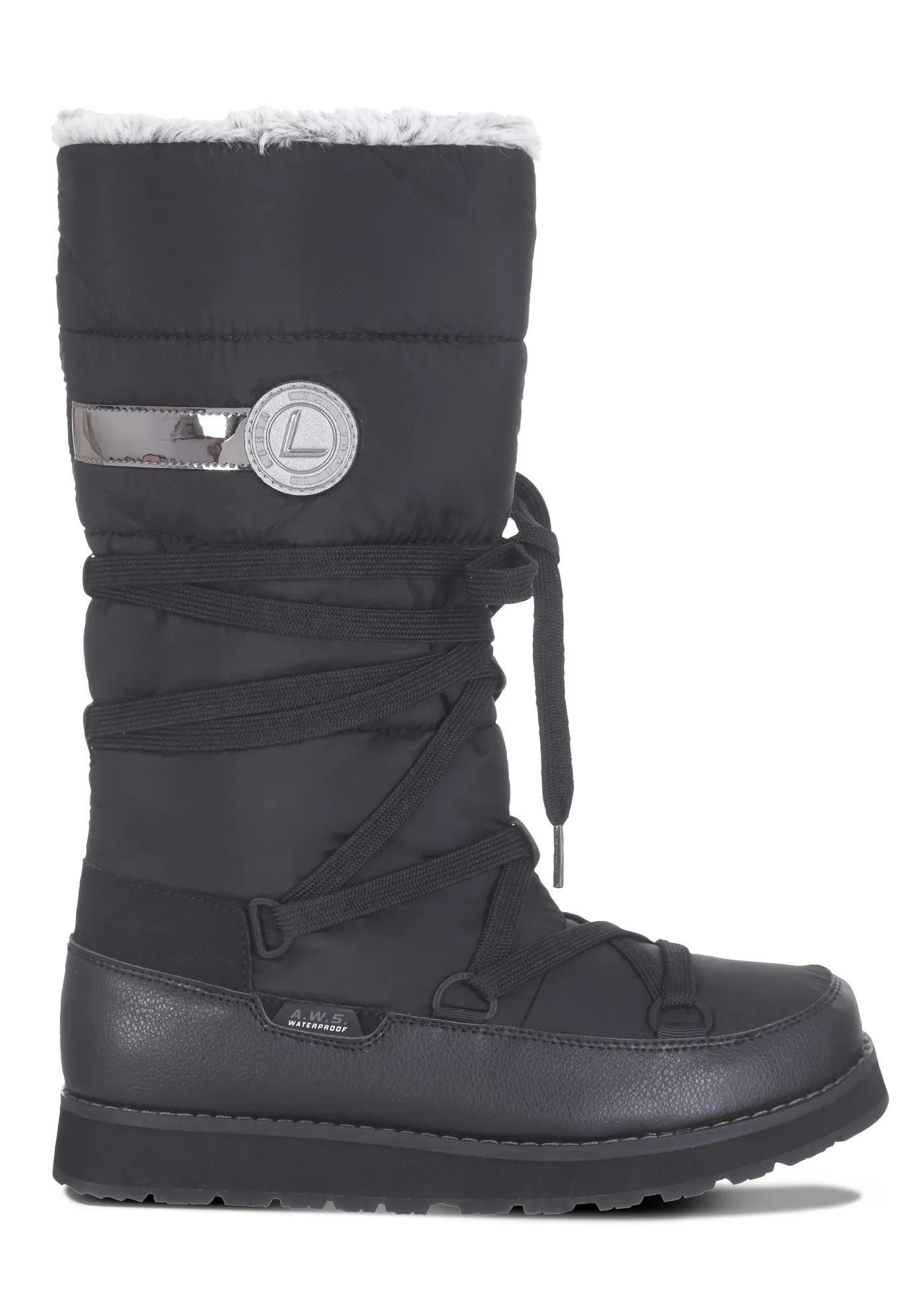 Luhta Tahtova (gefüttert, wasserdicht) schwarz Damen Winterstiefel