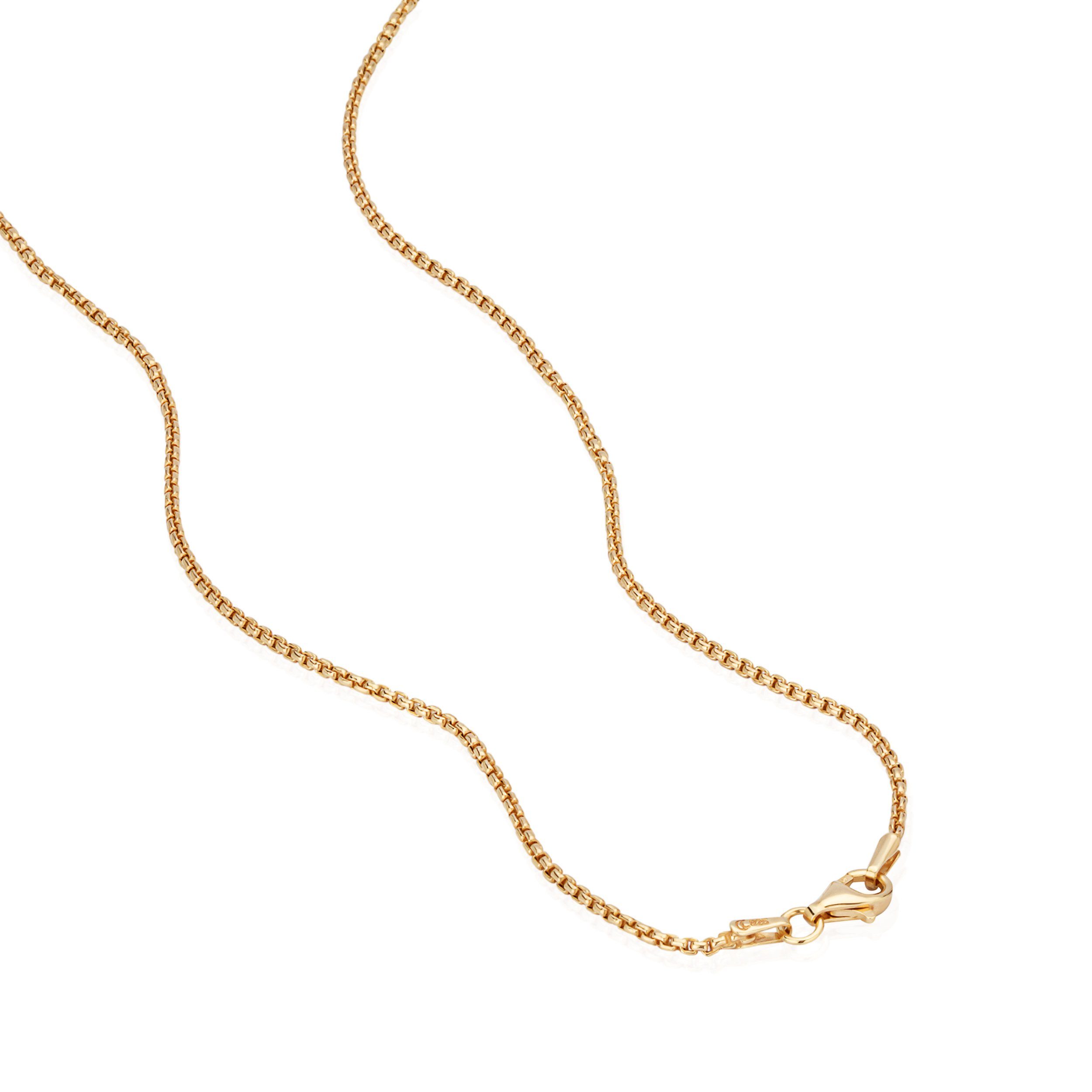 NKlaus Silberkette 45cm Halskette Ankerkette oval günstig online kaufen