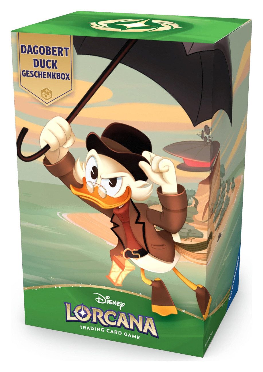 Ravensburger Sammelkarte Disney Lorcana TCG Dagobert Duck Geschenkbox *Deutsche Edition*