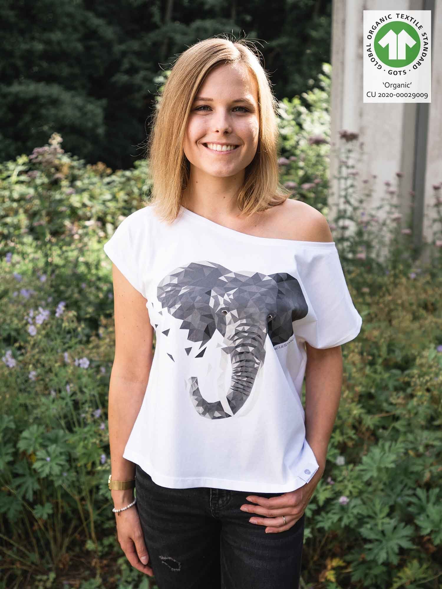 Offizielle Website für den Versandhandel CircleStances Print-Shirt Elefant