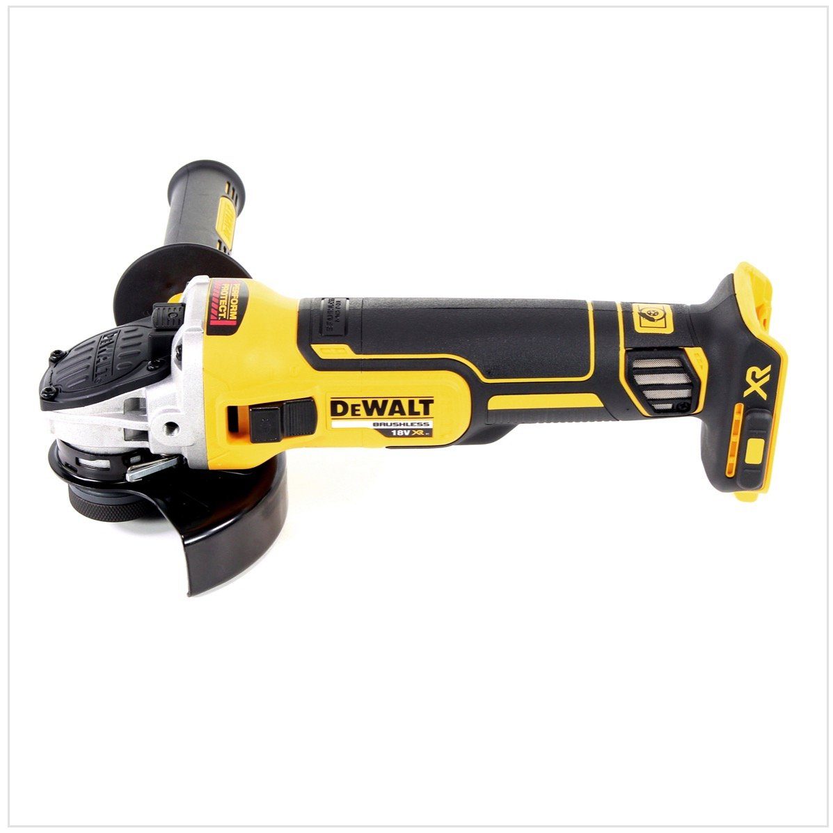DeWalt Akku-Winkelschleifer DCG 405 P2 Akku Winkelschleifer 18V 125mm Brushless + 2x Akku 5,0Ah