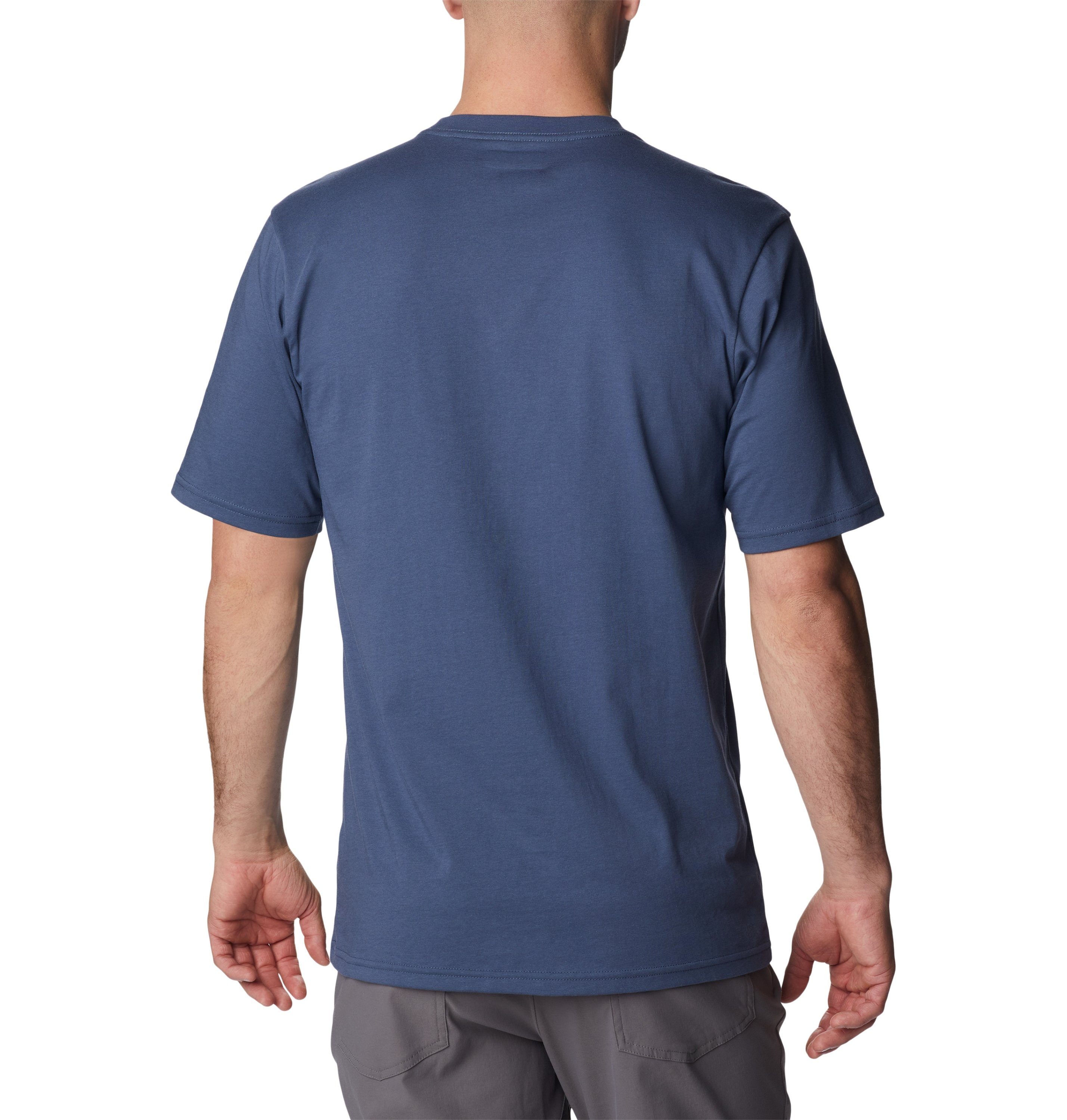 T-Shirt T-Shirt Basic Columbia Herren Logo Mountain CSC Dark Columbia