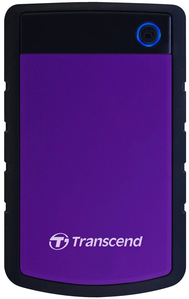 Transcend HDD externe Festplatte StoreJet 25H3 2,5 Zoll 1TB USB 3.1 purple externe HDD-Festplatte