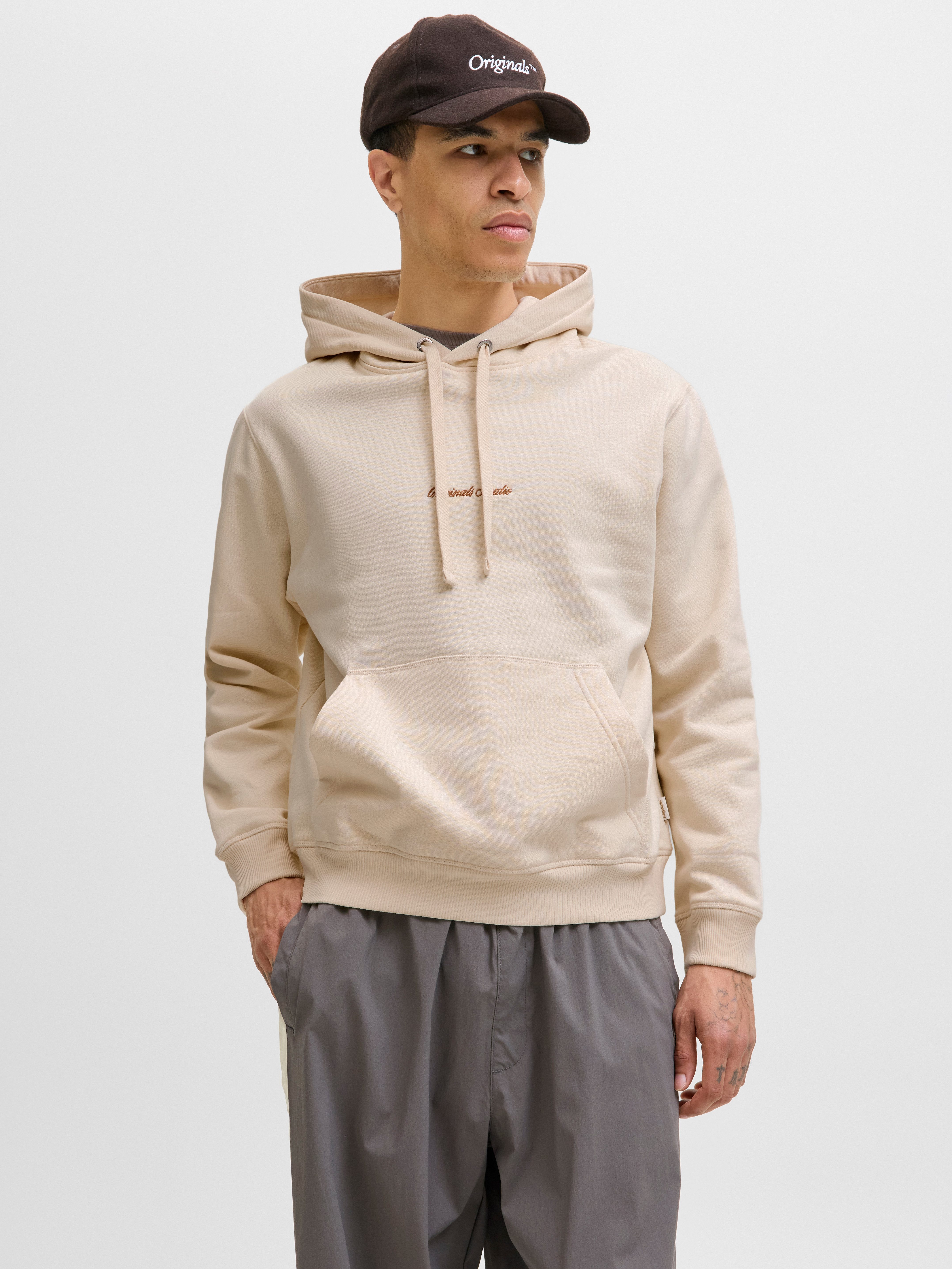Jack & Jones Kapuzensweatshirt JORNORREBRO EMB SWEAT HOOD NOOS mit Logo Pri günstig online kaufen