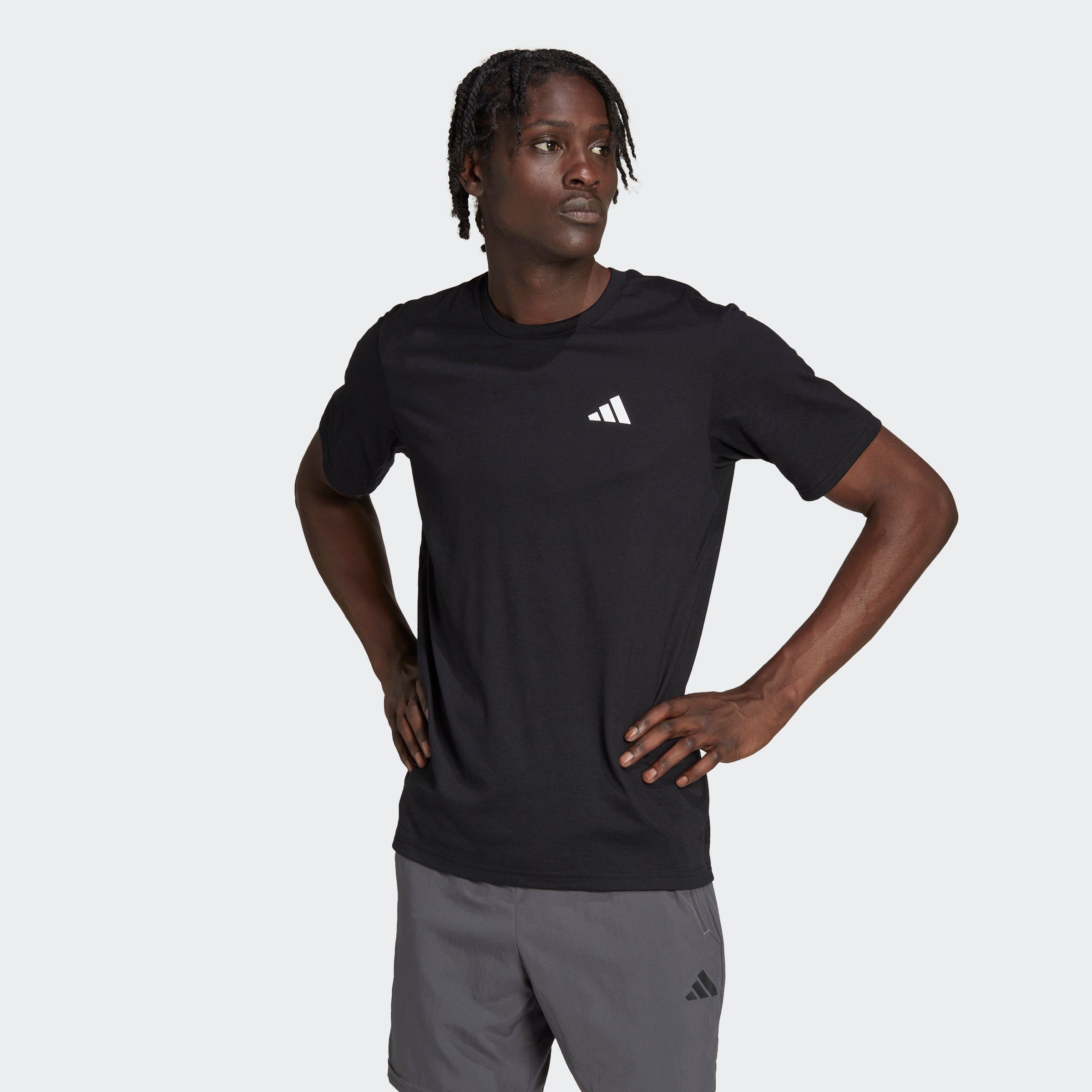 adidas Performance T-Shirt TR-ES Black / T FR White