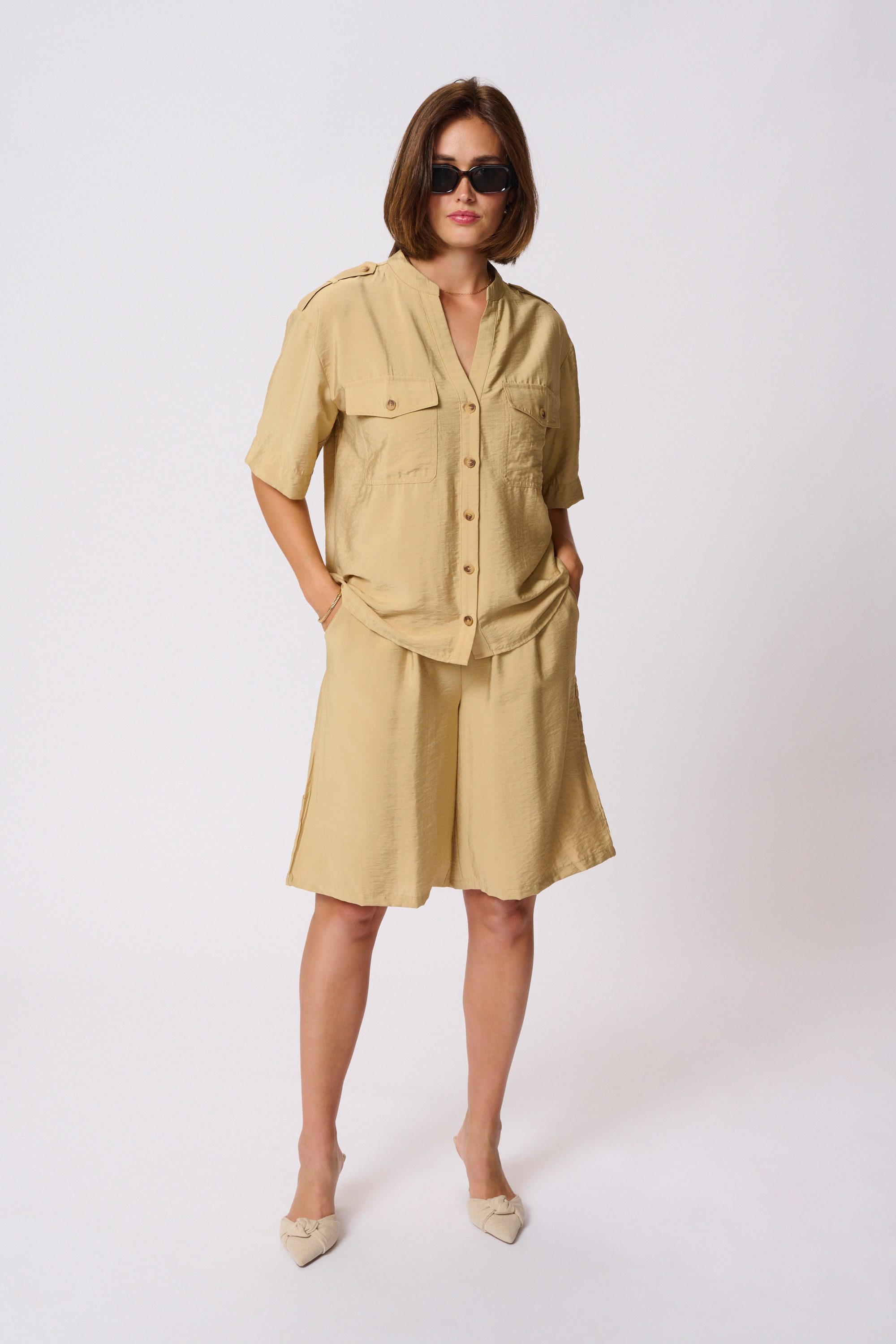 KAFFE Langarmhemd Langarm - Hemd KAflorence