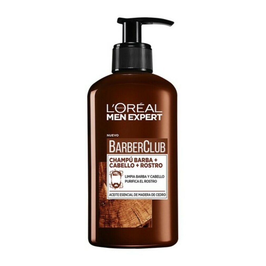 L'Oreal Deutschland Haarshampoo LOréal Professionnel MEN EXPERT BARBER CLUB champu 200ml