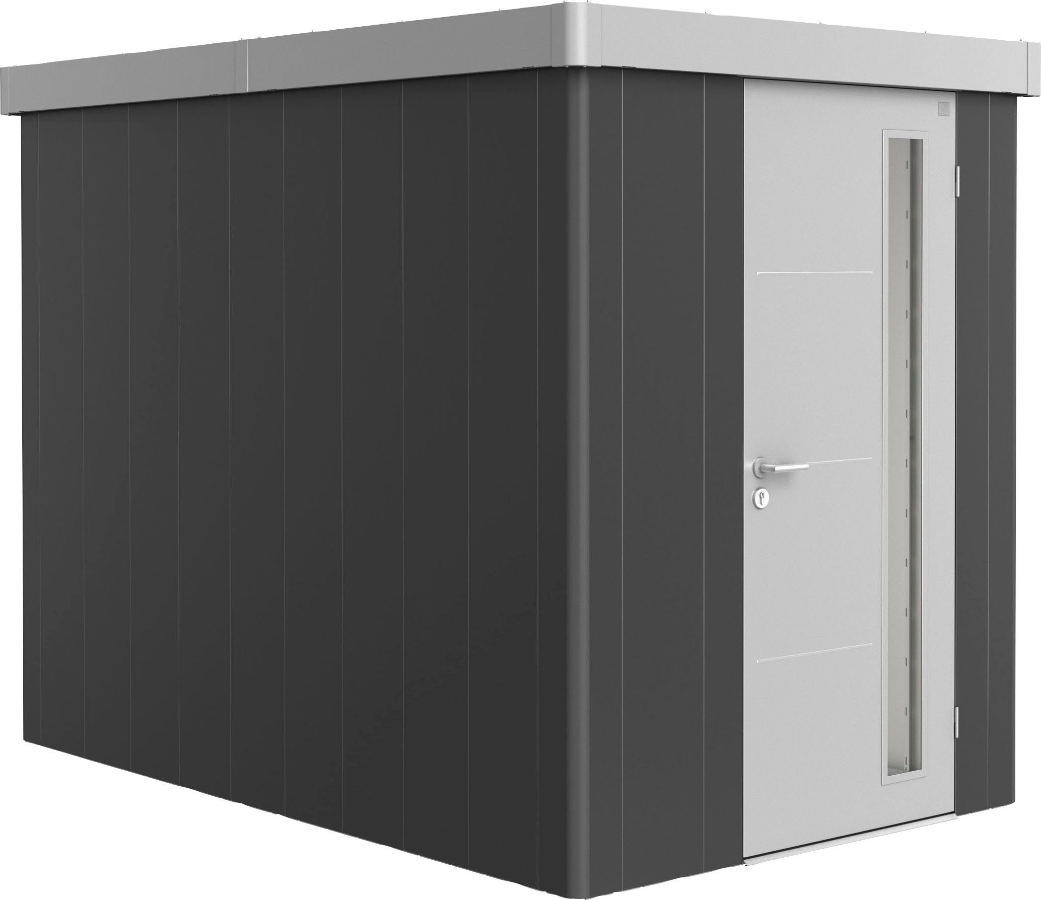 Outlet-Store Biohort Gerätehaus BxT: Variante 3.1, Neo cm, 3A 180x292 Metall