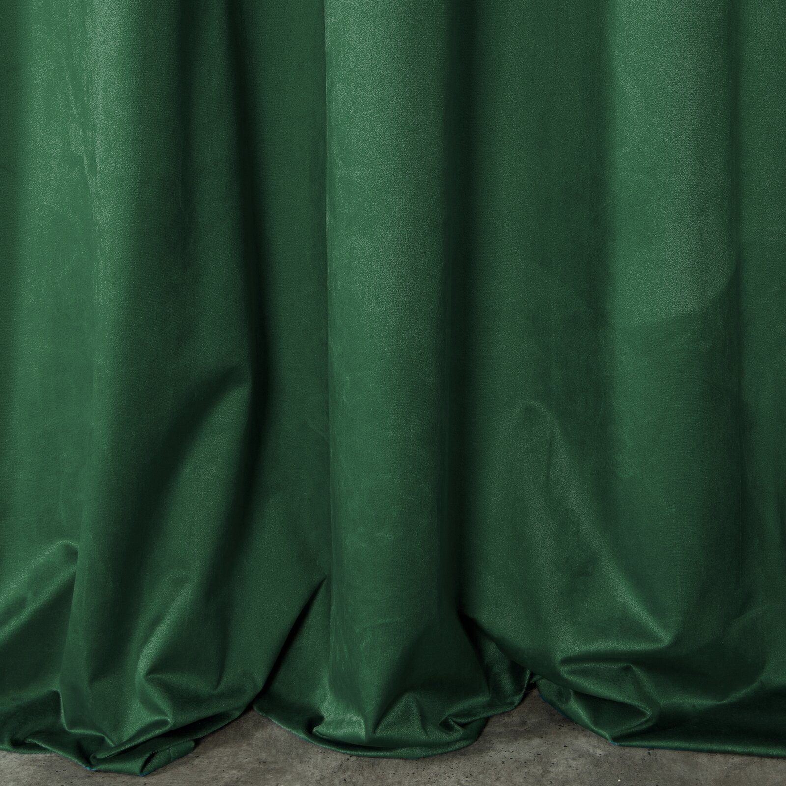 Design91 Vorhang Samtvorhänge 140x250 cm (1 St), Ösen, blickdicht, Samt, Wohnzimmer – Bild 5 von 5