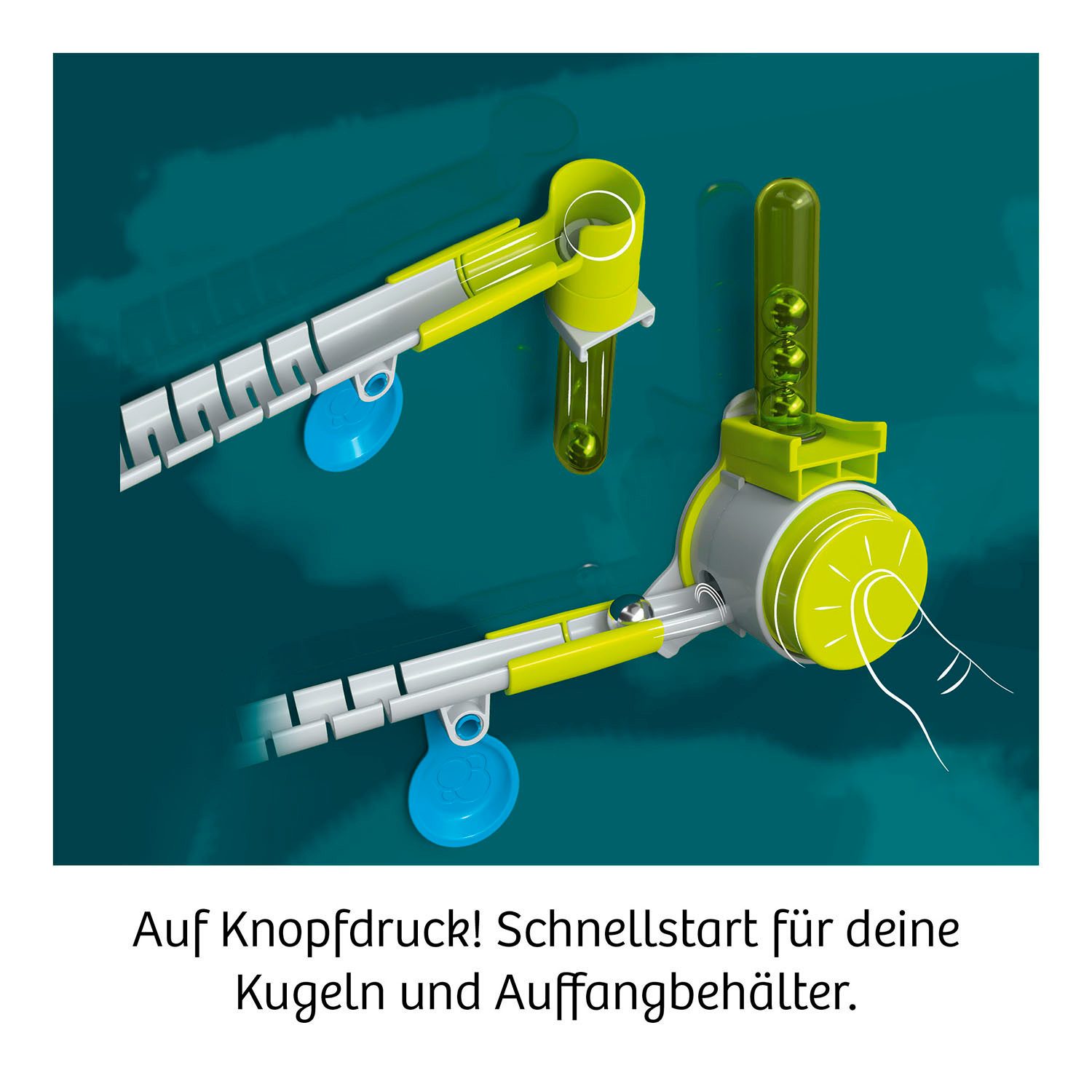 Kosmos Kugelbahn Gecko Run Action Starter, Made in Germany