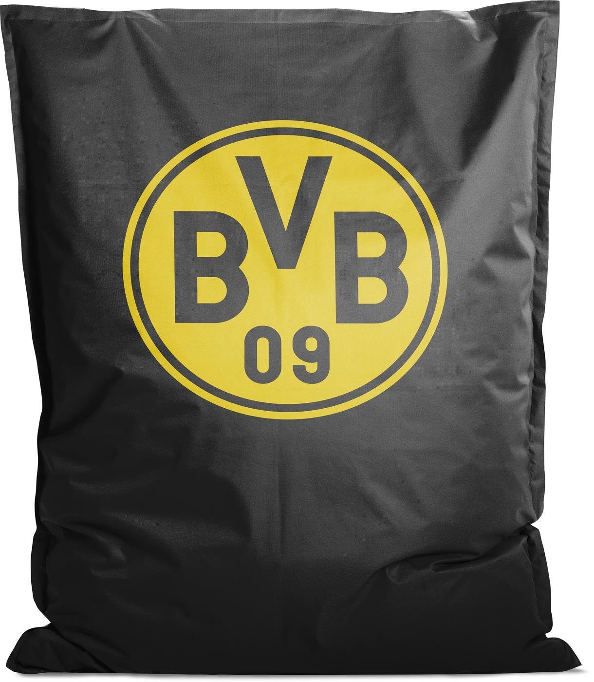 waschbar Sitzsack Heimtex Dortmund), (1 Magma BigBag VIP Sitzsack St., Bezug BVB Borussia