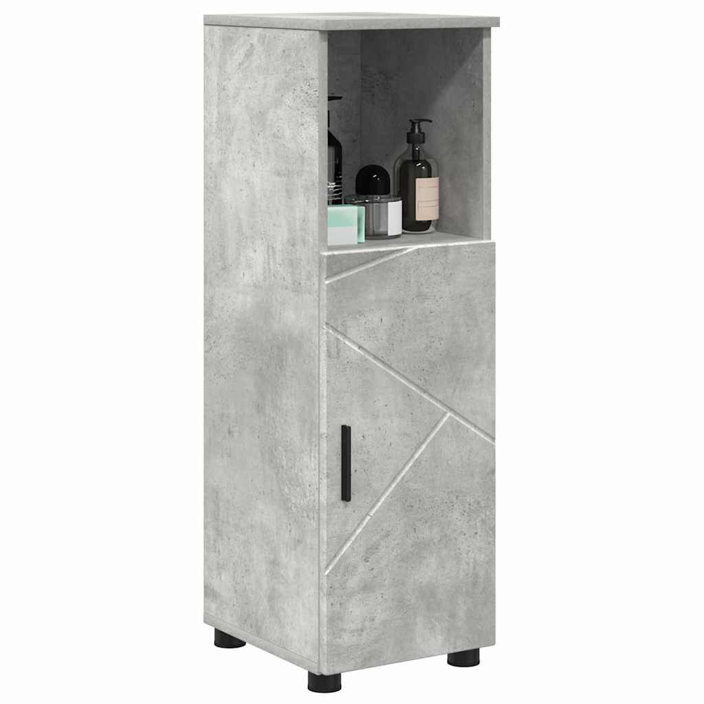 vidaXL Badezimmerspiegelschrank Badezimmer Schrank Betongrau 30 günstig online kaufen