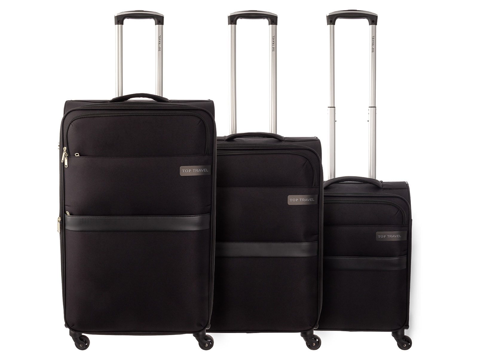 Top Travel Kofferset Koffer Spinner S/M/L, 4 Rollen, (3er, 3 tlg., SET), 3e günstig online kaufen
